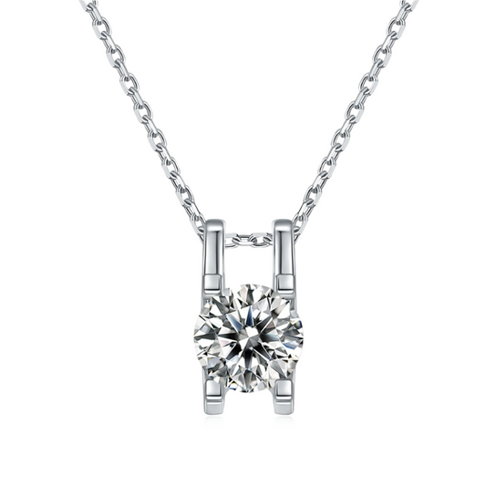Bull Head-Silver 925 Necklace Plated in 18k Gold